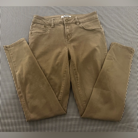 d. jeans Denim - D.Jeans Tan Skinny Jeans Size 4